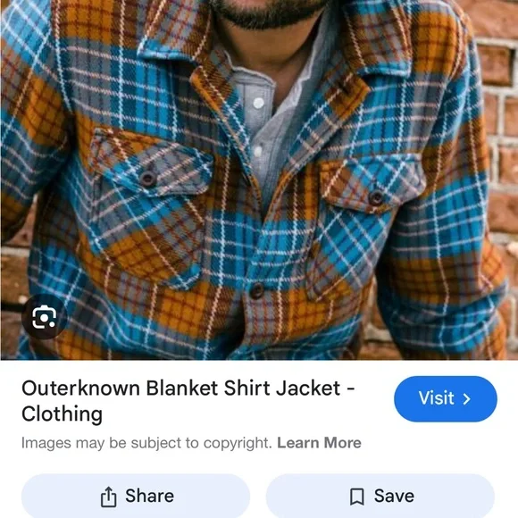 Men’s Outerknown Blanket Jacket - Picture 4 of 4